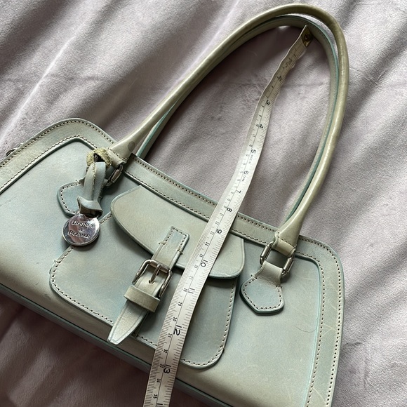 Dooney & Bourke genuine leather bag in pastel mint/baby blue - Picture 7 of 12
